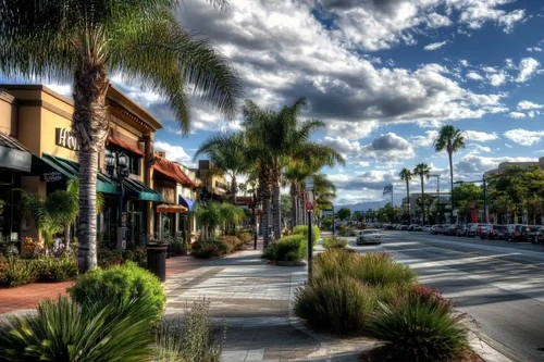 Shopping center in El Monte, CA