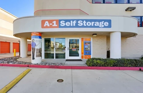 A-1 Self Storage exterior entrance