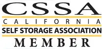 California Self Storage Association logo.